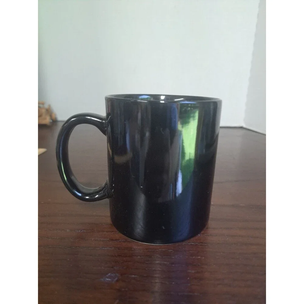 Planet Hollywood Atlantic City Black With Gold Lettering Ceramic Coffee Mug